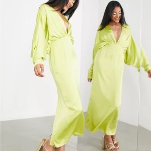 Asos Edition green dress size 0